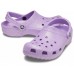 Женские  сиреневые сабо CROCS Classic Glitter Clog