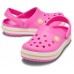 Детские  розовые сабо CROCS Crocband™ clog (Kids)