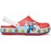 Детские  красные сабо CROCS Kids'  Fun Lab Super Mario™ Lights Clog