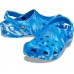 Синие сабо CROCS Classic Marbled Clog