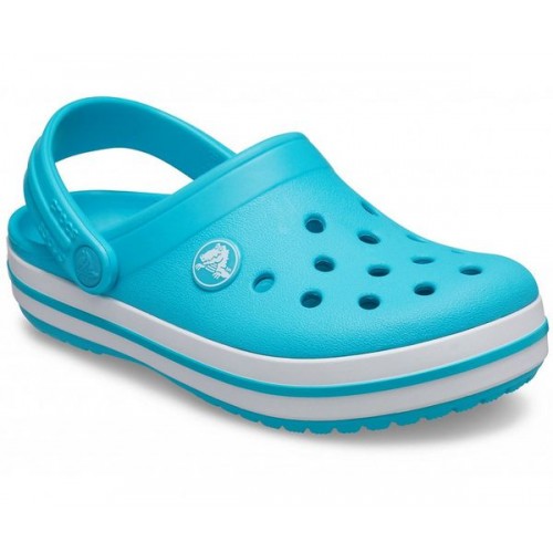 Детские  голубые сабо CROCS Crocband™ clog (Kids)