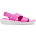 Женские  розовые сандалии CROCS Women's LiteRide™ Stretch Sandal