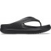 Женские  черные шлепанцы CROCS Women's  Sloane Snake Wedge Flip