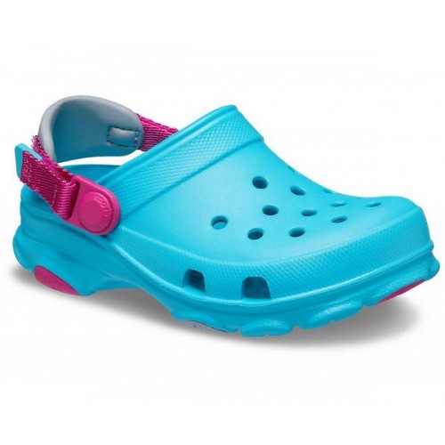 Детские  голубые сабо CROCS Kids' Classic All-Terrain Clog