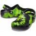 Черные сабо CROCS Classic Tie-Dye Graphic Clog