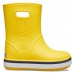 Детские  желтые «резиновые» сапоги CROCS Kids’ Crocband™ Rain Boot