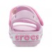 Детские  бледно-розовые сандалии CROCS  Crocband™ Sandal Kids