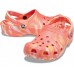 Коралловые сабо CROCS Classic Marbled Clog