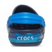 Темно-синие сабо для мальчиков CROCS Kids'  Fun Lab Shark Lights Clog