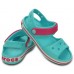 Детские  бирюзовые сандалии CROCS  Crocband™ Sandal Kids