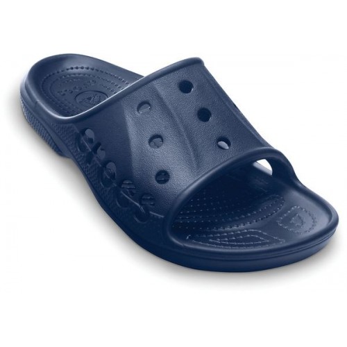 Темно-синие шлепанцы CROCS Baya Slide