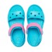 Детские  голубые сандалии CROCS Kids' Bayaband Sandal