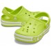 Детские  салатовые сабо CROCS Kids' Bayaband Clogs