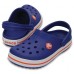 Детские  синие сабо CROCS Crocband™ clog (Kids)