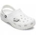 Джибитс шармс CROCS Белые сабо ( Classic Clog White)