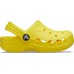 Детские  желтые сабо CROCS Kids' Baya Clog