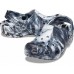 Белые сабо CROCS Classic Marbled Clog