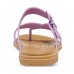 Женские  сиреневые сандалии CROCS Women's  Tulum Toe Post Sandal