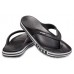 Черные шлепанцы CROCS Bayaband Flip