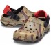 Детские  серые сабо CROCS Kids' Classic All-Terrain Desert Camo Clog