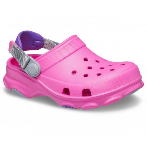 Детские  розовые сабо CROCS Kids' Classic All-Terrain Clog