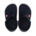 Детские  темно-синие сабо CROCS Crocband™ clog (Kids)