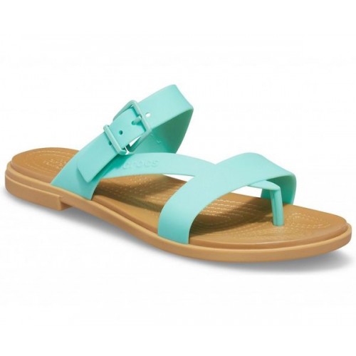 Женские  мятные сандалии CROCS Women's  Tulum Toe Post Sandal