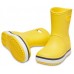 Детские  желтые «резиновые» сапоги CROCS Kids’ Crocband™ Rain Boot