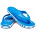 Синие шлепанцы CROCS Bayaband Flip