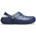 Темно-синие утепленные сабо CROCS Classic Lined Clog