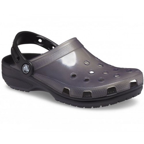 Черные сабо CROCS Classic Translucent Clog