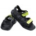 Детские  черные сандалии CROCS Kids' Swiftwater River Sandals