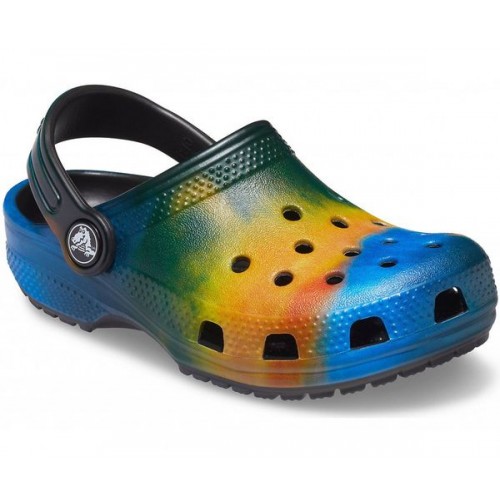 Детские  разноцветные сабо CROCS Kids' Classic Out of this World II Clog