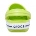 Детские  салатовые сабо CROCS Crocband™ clog (Kids)