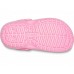 Детские  розовые утепленные сабо CROCS Kids’ Classic Lined Clog