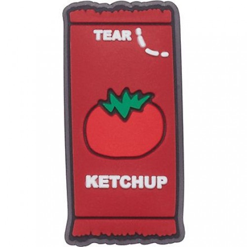 Джибитс шармс CROCS Пакетик кетчупа (Ketchup Packet)