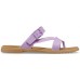 Женские  сиреневые сандалии CROCS Women's  Tulum Toe Post Sandal