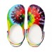 Разноцветные сабо CROCS Classic Tie-Dye Graphic Clog