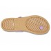 Женские  сиреневые сандалии CROCS Women's  Tulum Toe Post Sandal