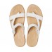 Женские  молочные сандалии CROCS Women's  Tulum Toe Post Sandal