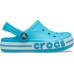 Детские  голубые сабо CROCS Kids' Bayaband Clogs