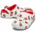 Женские  белые утепленные сабо CROCS Classic Lined Vacay Vibes Clog