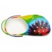 Детские  разноцветные сабо CROCS Kids’ Classic Tie-Dye Graphic Clog