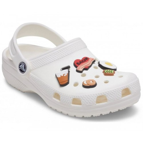 Джибитс шармс CROCS Набор из 5 Jibbitz™ «Завтрак» (Breakfast Food 5 Pack)