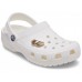 Джибитс шармс CROCS Золотой Classic clog (Gold Classic Clog)