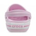 Детские  бледно-розовые сабо CROCS Crocband™ clog (Kids)