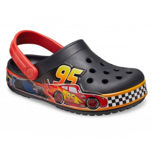 Черные сабо для мальчиков CROCS Kids'  Fun Lab Disney and Pixar Cars Band Clog