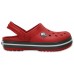 Детские  красные сабо CROCS Crocband™ clog (Kids)