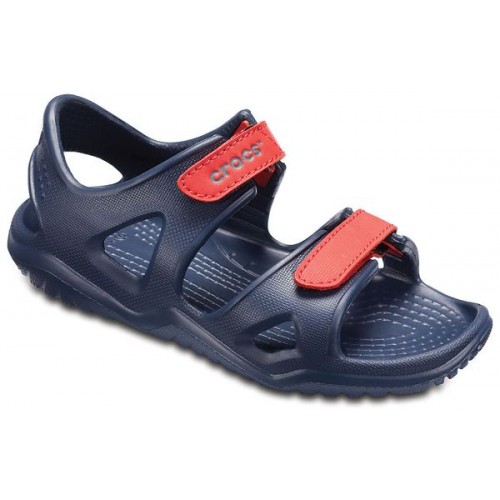 Детские  темно-синие сандалии CROCS Kids' Swiftwater River Sandals