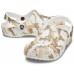 Белые сабо CROCS Classic Printed Camo Clog